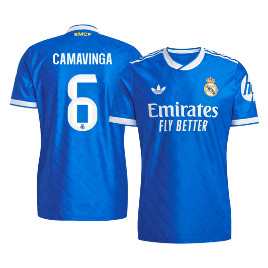 CAMAVINGA #6 Real Madrid Third Away Authentic Soccer Jersey 2025/26