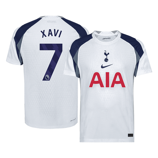 XAVI #7 Tottenham Hotspur Home Player Version Jersey 2025/26