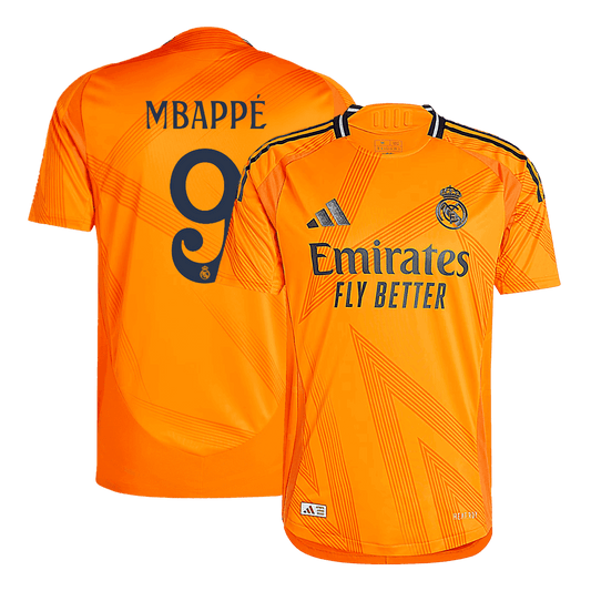 Authentic MBAPPE #9 Soccer Jersey Real Madrid Away Shirt 2024/25