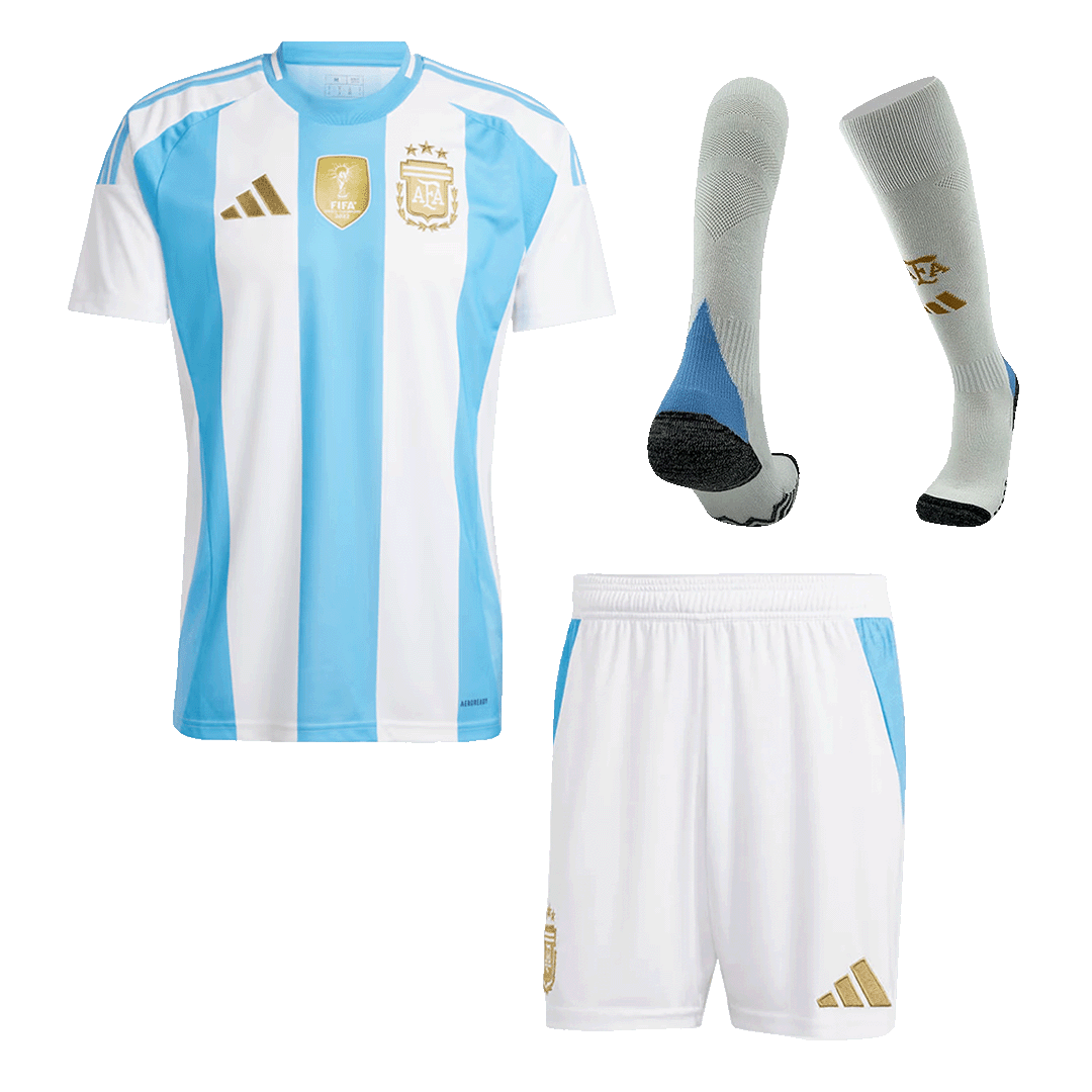 Argentina Home Custom Full Soccer Kit 2024