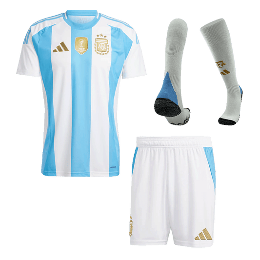 Argentina Home Custom Full Soccer Kit 2024