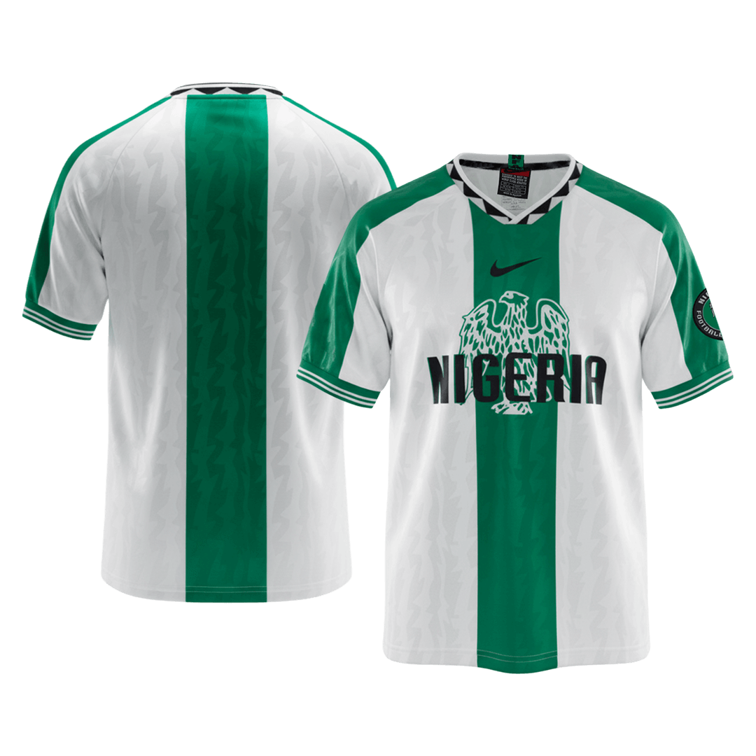 Retro Soccer Jersey Nigeria Away 1996