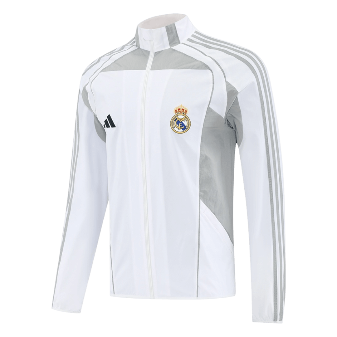 Real Madrid Windbreaker Jacket 2025/26 - White
