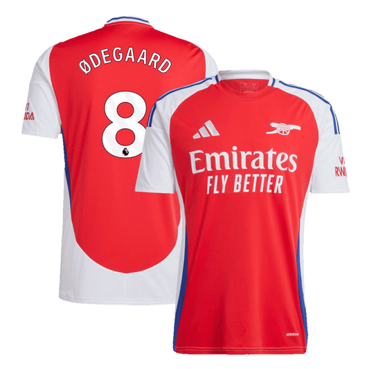 ?degaard #8 Arsenal Home soccer jersey 2024/25