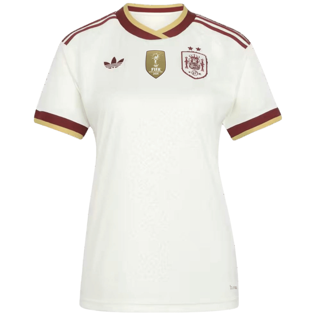 Women's Spain Away Jersey World Cup 2026