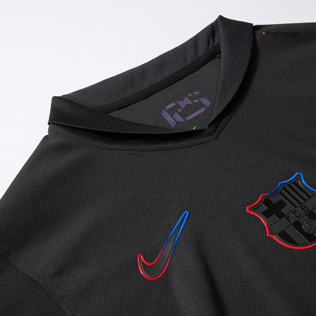 Barcelona Away Soccer Jersey 2024/25- Spotify Logo Without Text