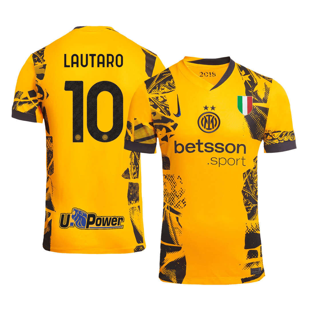 LAUTARO #10 Inter Mailand Drittes Auswärtstrikot 2024/25