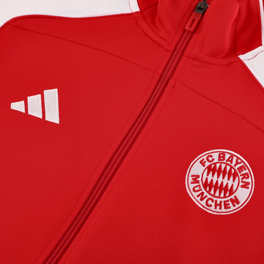 Bayern Munich Jacket Tracksuit 2025/26 Red