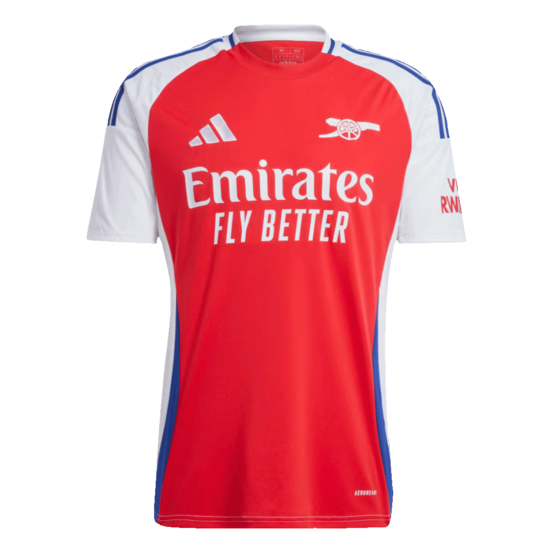 SALIBA #2 Arsenal Home soccer jersey 2024/25