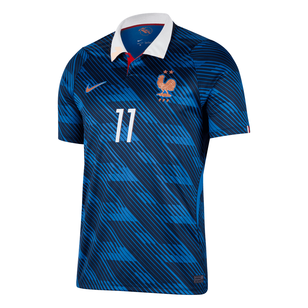 OLISE #11 France Home Soccer Jersey World Cup 2026