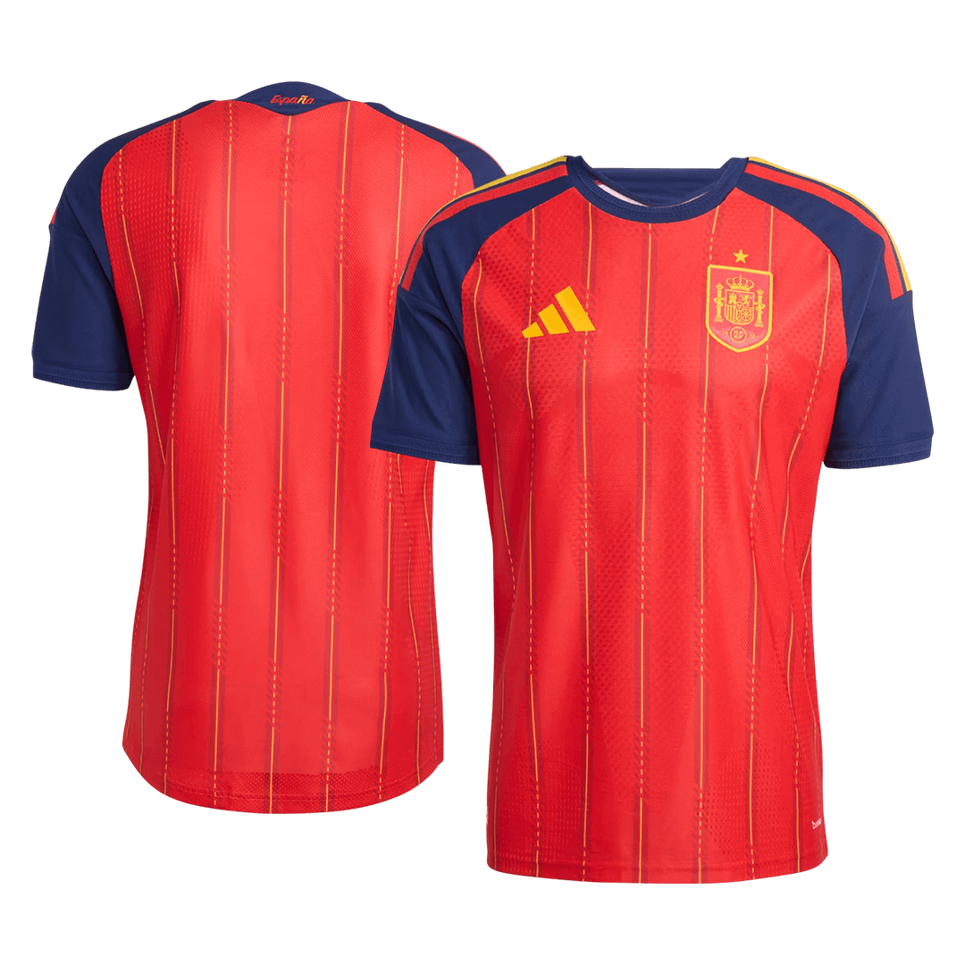 Spain Home Player Version Jersey World Cup 2026