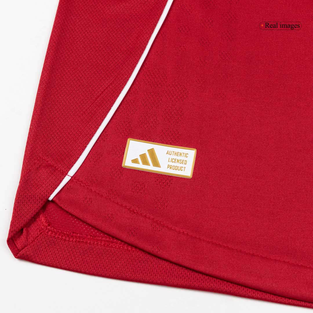 GAKPO #18 Liverpool Home Authentic Soccer Jersey 2025/26