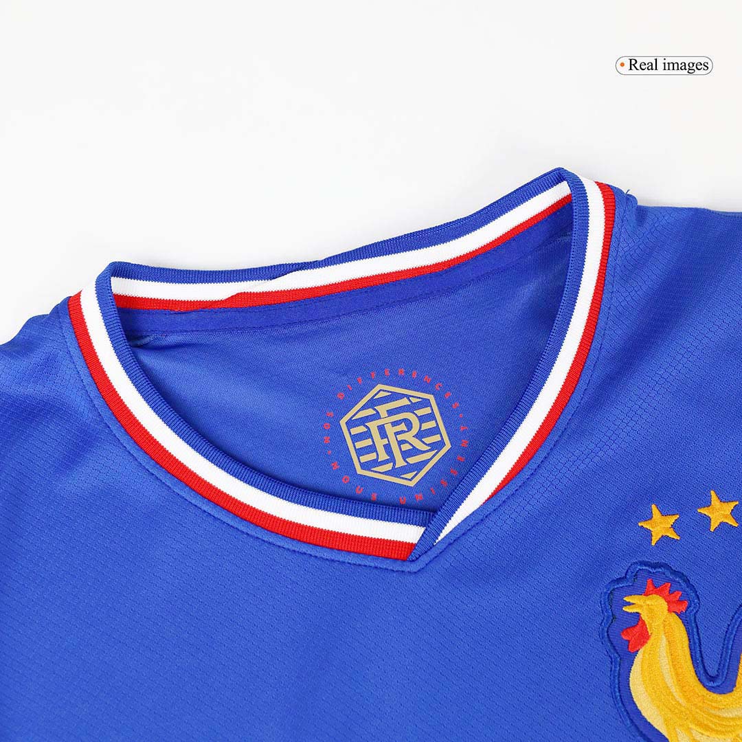 France Soccer Jersey Home Custom Shirt 2024