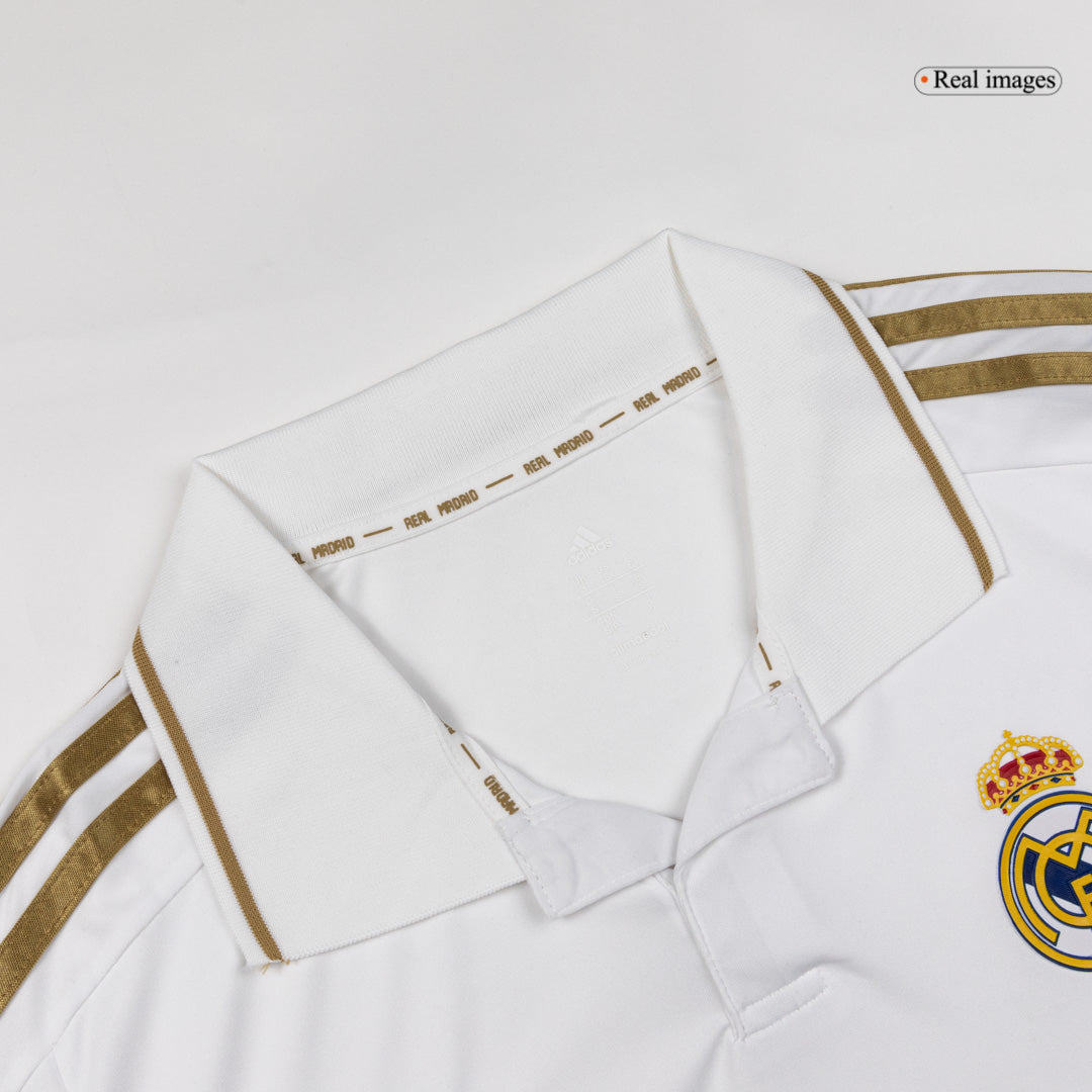 Retro Soccer Jersey Real Madrid Home Long Sleeve 2011/12