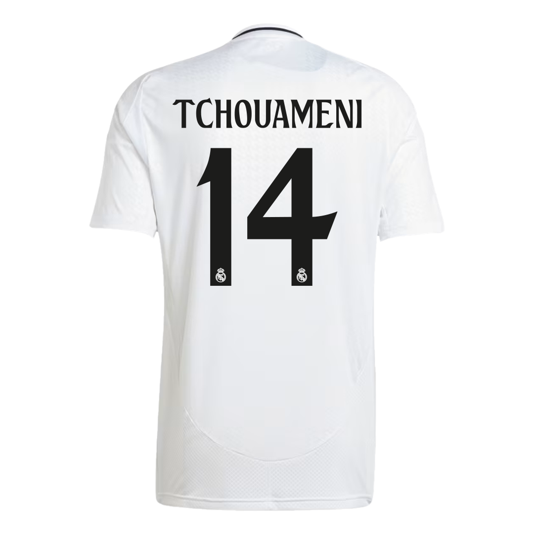 TCHOUAMENI #14 Real Madrid Home soccer jersey 2024/25