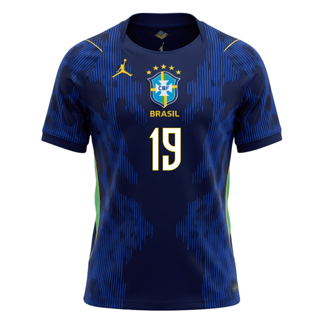 ENDRICK #19 Brazil Away Soccer Jersey World Cup 2026